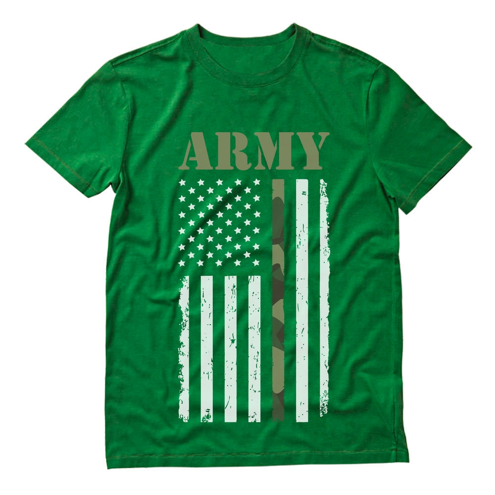 U.SA Army Flag T-Shirt - Green 4