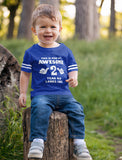 Thumbnail This Is What an Awesome 2 Year Old Looks Like Toddler Jersey T-Shirt Wow pink 5