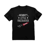 Thumbnail Mommy's little Firecracker Toddler Kids T-Shirt Black 1