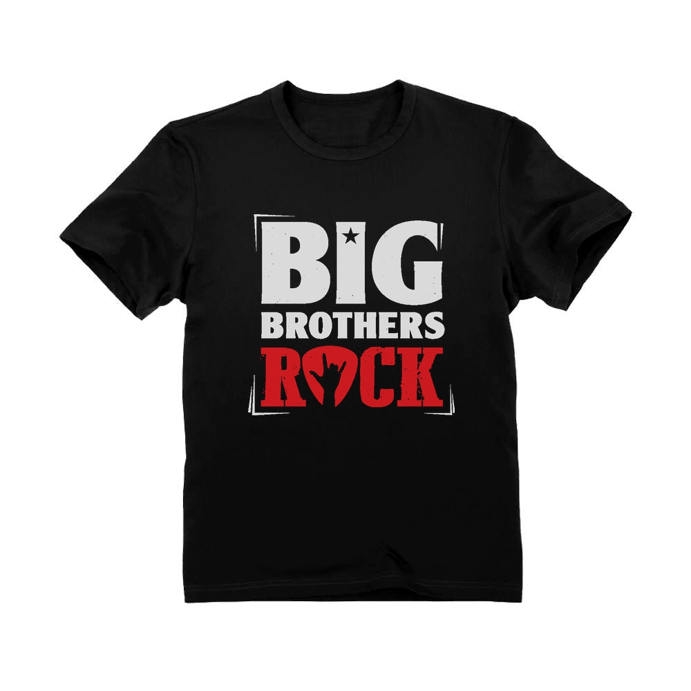 Big Brothers Rock Youth Kids T-Shirt 