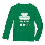Thumbnail St. Patrick's Day Lucky Charm Irish Clover Shamrock Long Sleeve T-Shirt Green 1