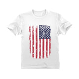 Thumbnail USA Vintage Flag Toddler Kids T-Shirt White 2