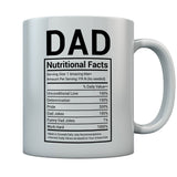 Dad Nutritional Facts Father's Day Coffee Mug 
