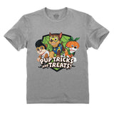 Paw Patrol Marshall Chase Rubble Pup Tricks Halloween Toddler Kids T-Shirt 