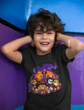 Thumbnail Paw Patrol Rubble Skye Chase Marshall Pups Halloween Toddler Kids T-Shirt Gray 4