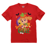 Paw Patrol Skye Halloween Scary Cute Toddler Kids T-Shirt 