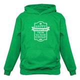 Thumbnail Happy Father's Day From Your Favorite Child Hoodie Green 5