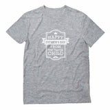Thumbnail Happy Father's Day From Your Favorite Child T-Shirt Gray 7