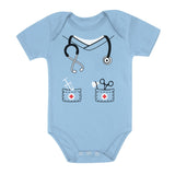 Doctor, Nurse Physician Costume Baby Bodysuit 