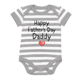 Thumbnail Happy Father's Day Daddy Baby Bodysuit gray/white 5