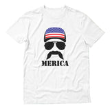 American Flag Cap hat T-Shirt 