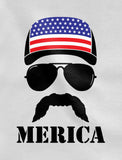 American Flag Cap hat T-Shirt 