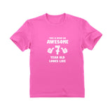 This Is What an Awesome 7 Year Old Looks Like Youth Kids T-Shirt 