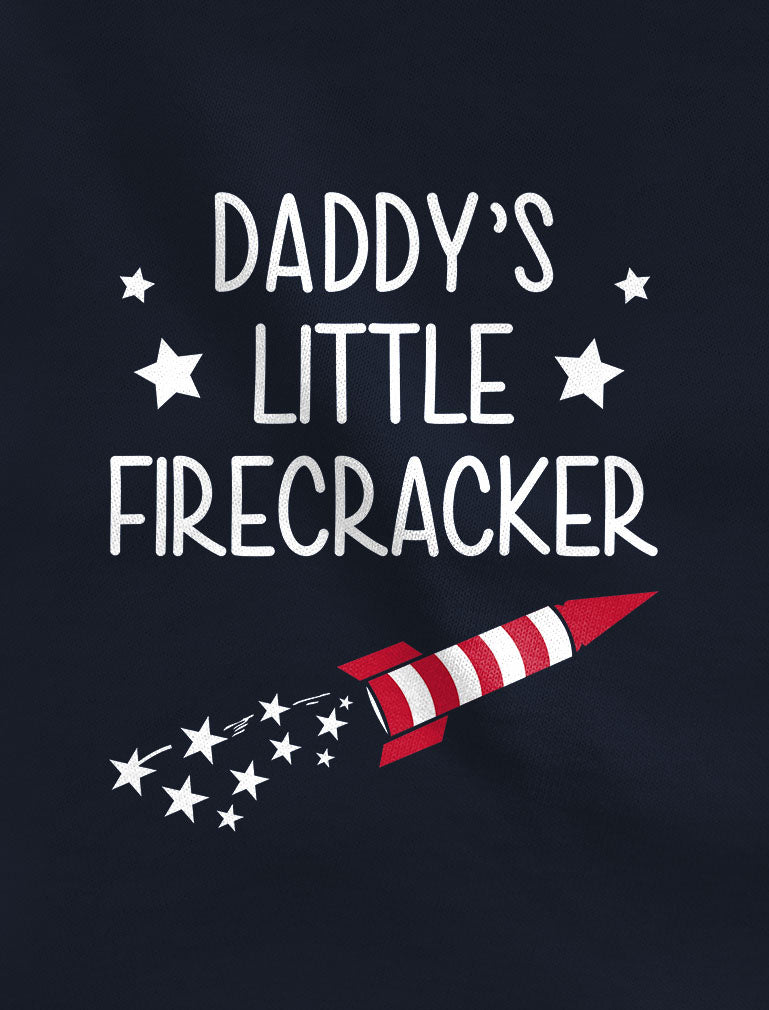 USA Dad - Daddy's Little Firecracker Matching Set 