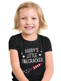Daddy's little Firecracker! Toddler Kids T-Shirt 