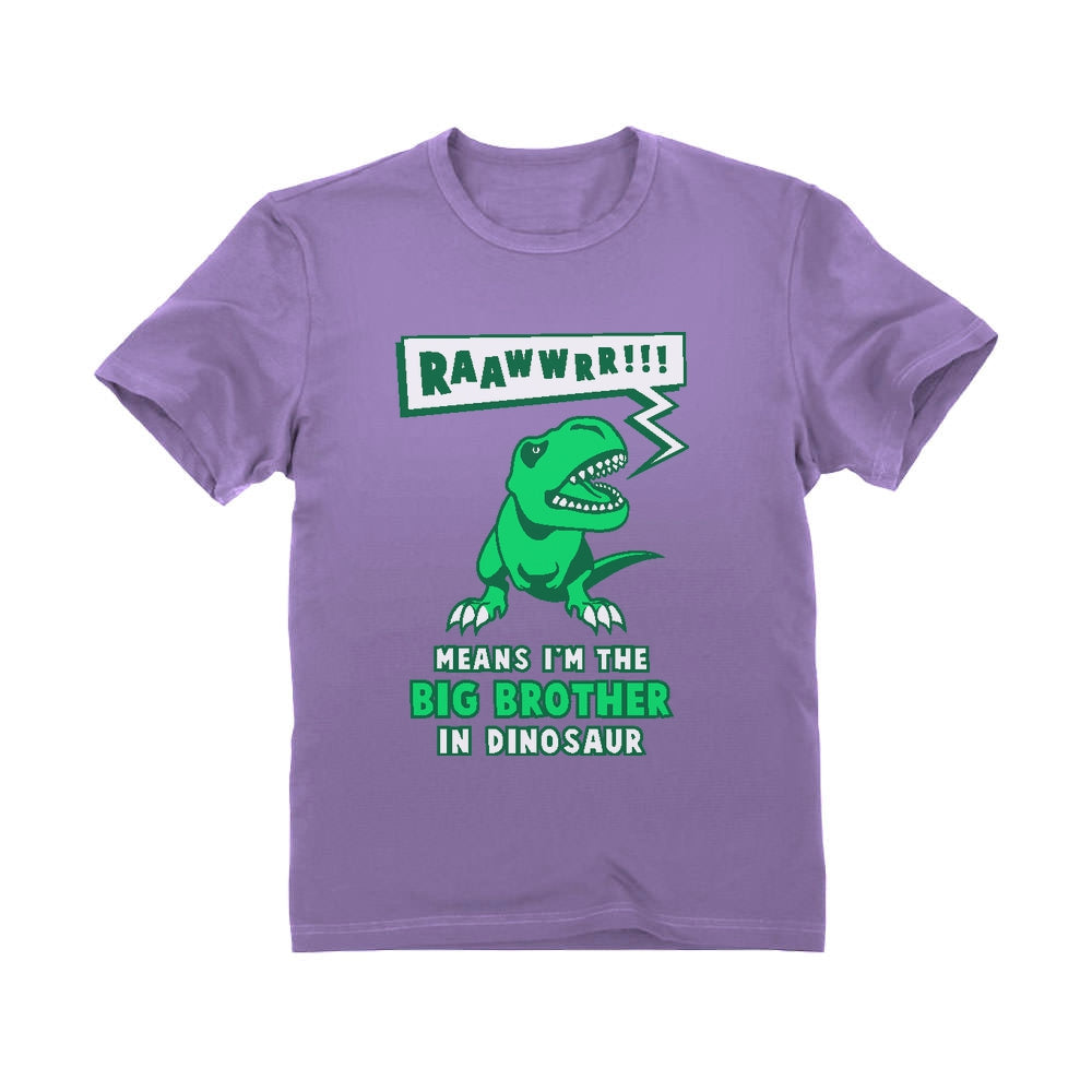 Big Brother In Dinosaur Toddler Kids T-Shirt 