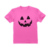 Halloween Jack O' Lantern Pumpkin Face Toddler Kids T-Shirt 