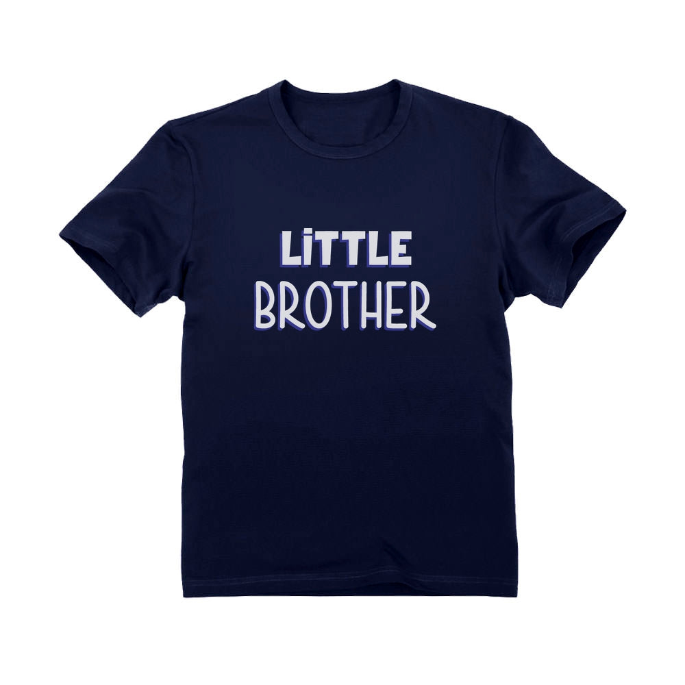 Little Brother Toddler Kids T-Shirt - Navy 6