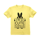 Thumbnail I'm So Cute My Parents Are Having Another Toddler Kids T-Shirt Banana 6