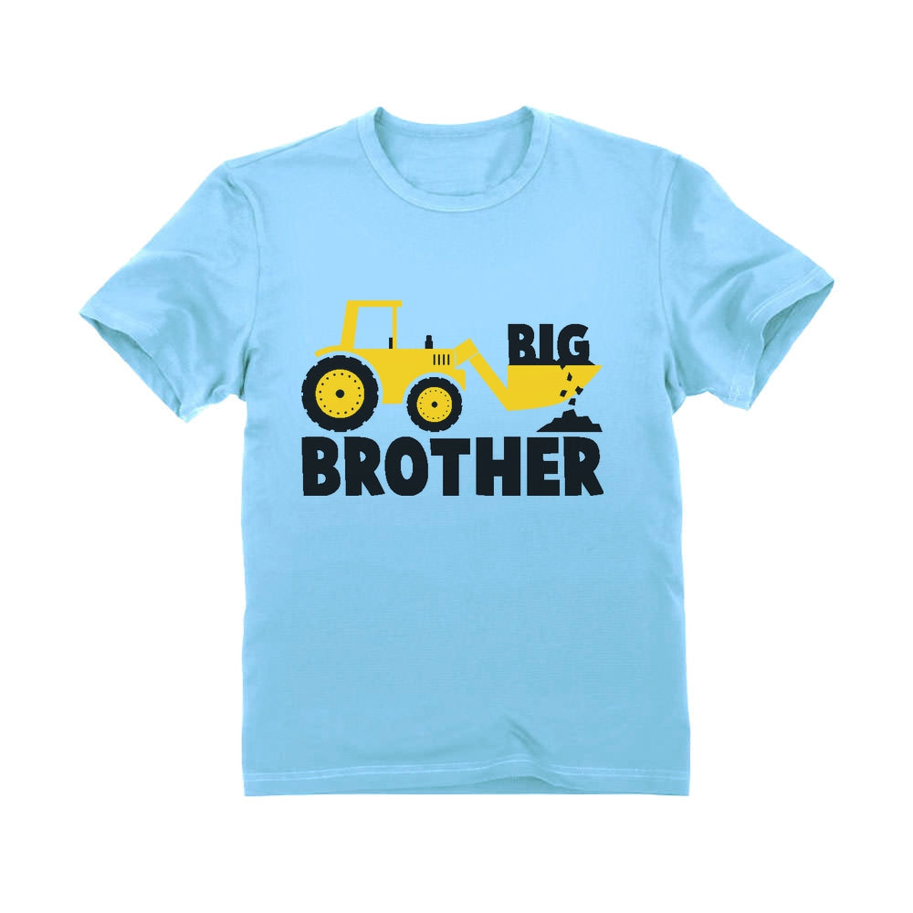 Big Brother Tractor Kids T-Shirt - California Blue 2
