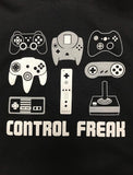 Thumbnail Video Game Control Freak Gamer Hoodie Black 2