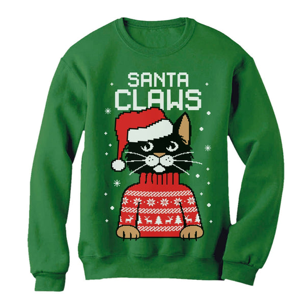 Funny Black Cat Christmas Ugly Sweater 3D Shirt