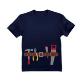 Thumbnail Handyman's Tool Belt Halloween Costume Kids T-shirt Navy 4