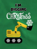 I'm Digging Christmas Toddler Kids Long sleeve T-Shirt 