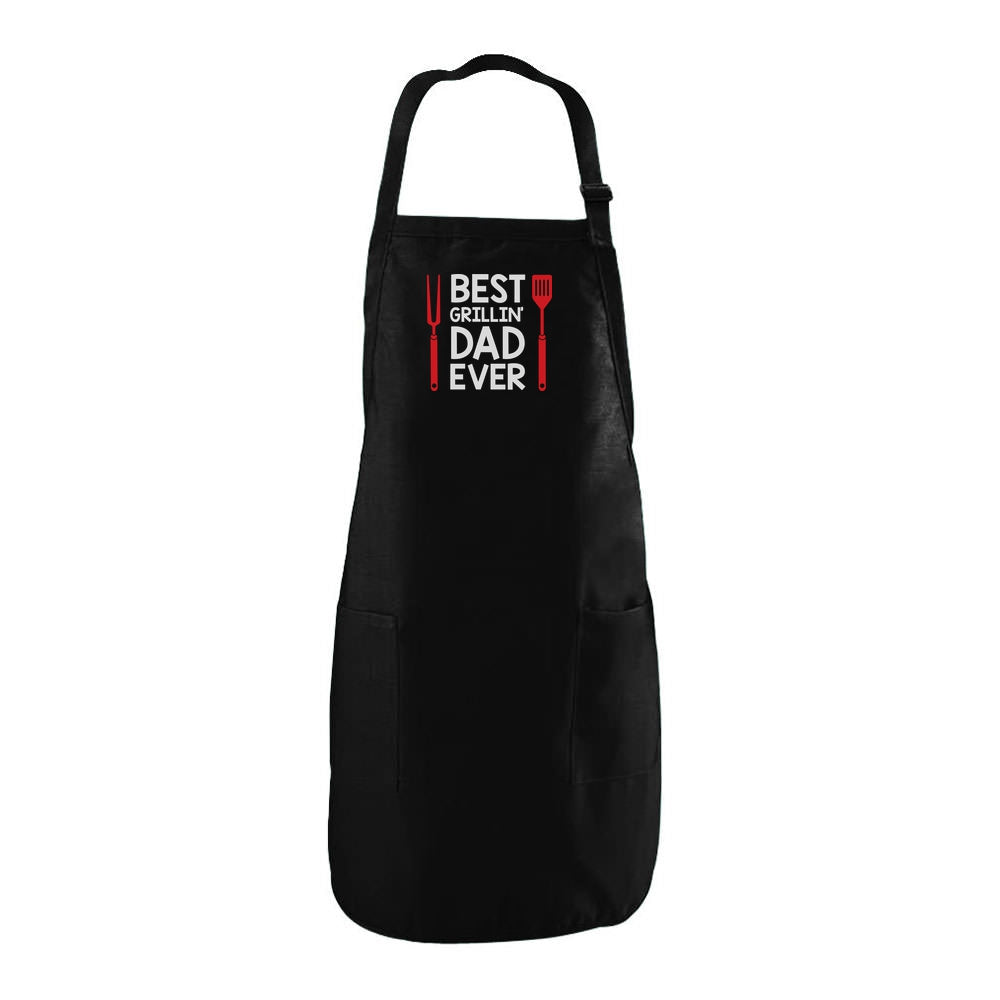 Dad's Grillin' Funny Grilling Aprons For Men, Father's Day Cooking Gift Idea