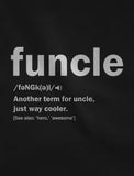 Thumbnail Uncle Funcle Definition Gift For Uncles Long Sleeve T-Shirt Black 2