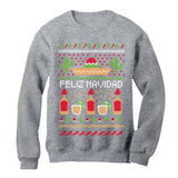 Feliz Navidad Mexican Ugly Christmas Sweatshirt 
