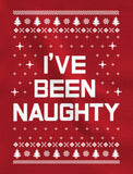 I'm On The Naughty List Funny Ugly Christmas Toddler Kids Sweatshirt 
