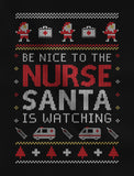 Thumbnail Nurse Ugly Christmas sweater Women T-Shirt Gray 6