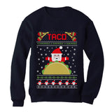 Taco Santa Ugly Christmas Funny Sweatshirt 