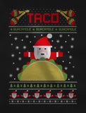 Thumbnail Taco Santa Ugly Christmas Funny Sweatshirt Navy 5
