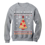 Pizza Ugly Christmas Women Sweatshirt 