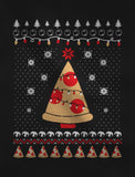 Thumbnail Pizza Ugly Christmas Women Sweatshirt Navy 8