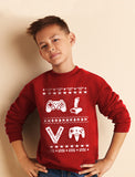 Gamer Retro Ugly Christmas Youth Sweatshirt 