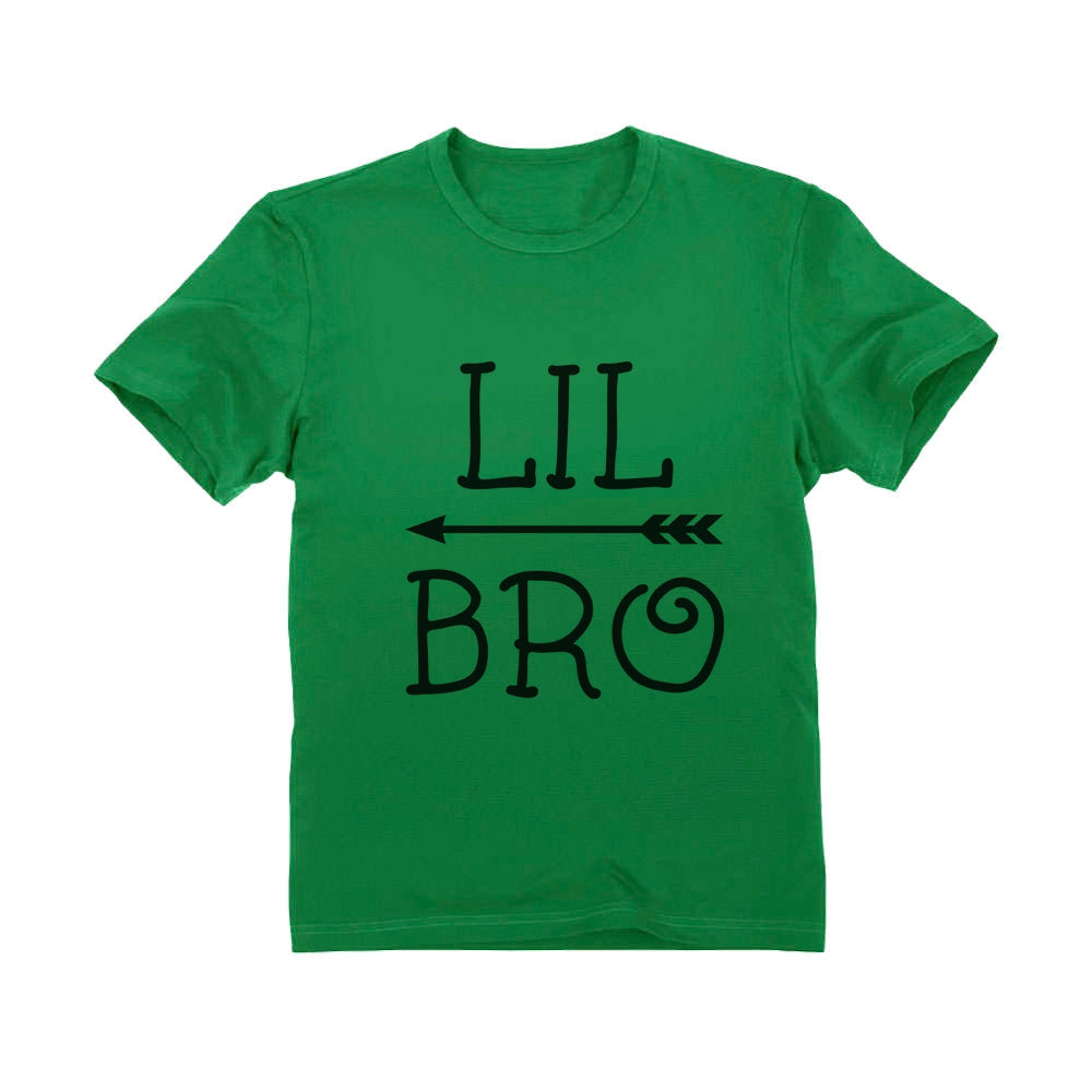 Little Brother Shirt for Boys Baby Announcement Baby Boy Infant Kids T-Shirt - Green 5