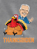Thanksgiving Turkey Funny Joe Biden Thanksbiden T-Shirt 