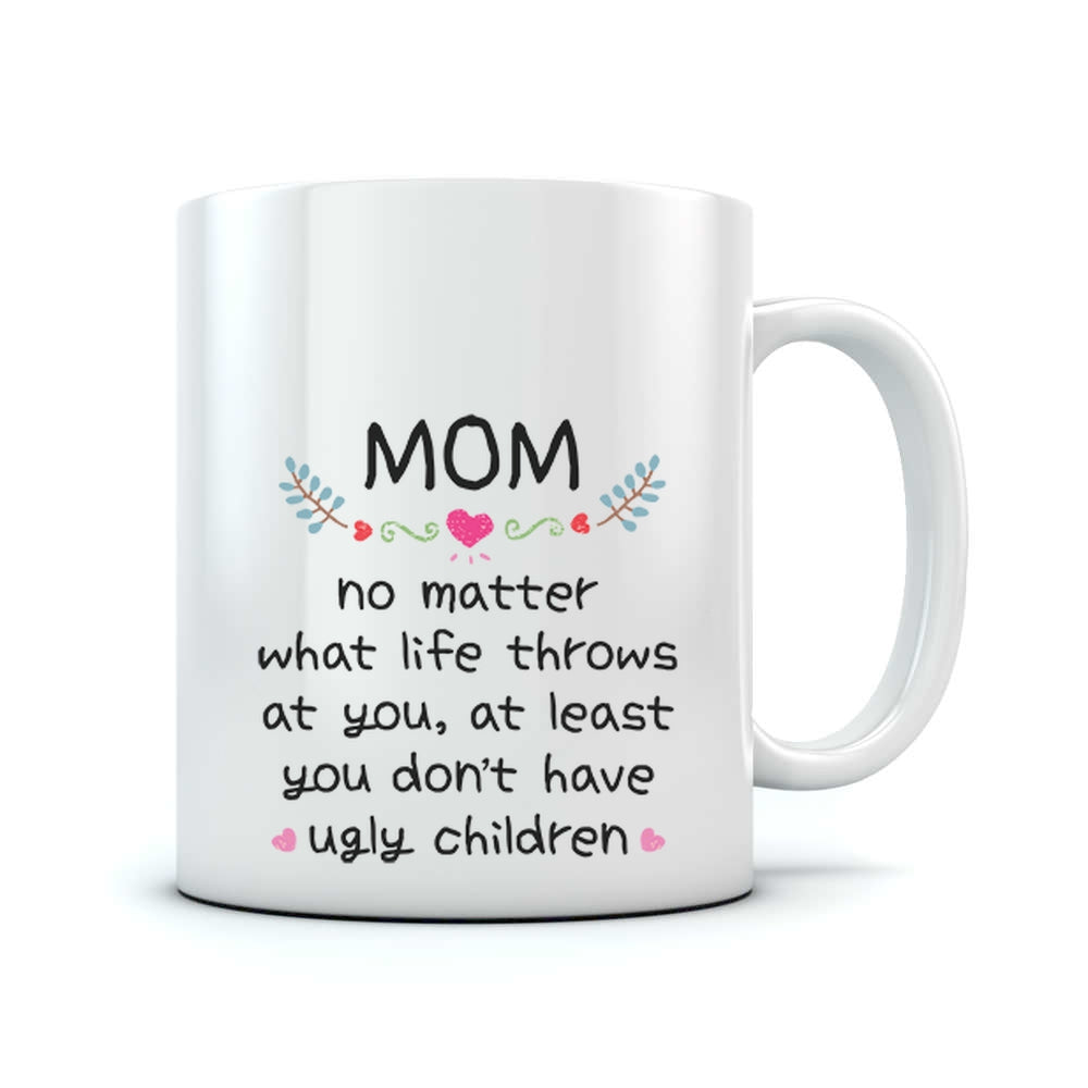 Funny Coffee Mugs  Not the Worst Mom Coffee Mug or Coffee Cup