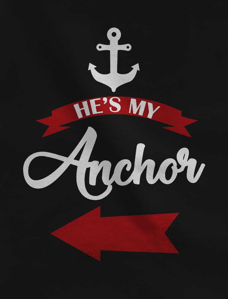 She's My Sail He's My Anchor Matching Couples Valentine's Day Hoodies Gift 