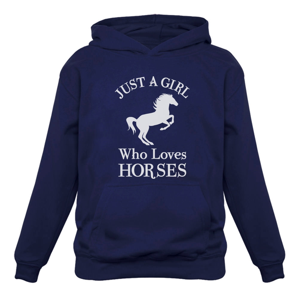 Just A Girl Who Love Horses Women Hoodie 