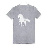 Gift For Horse Lover Youth Kids Girls' Fitted T-Shirt 