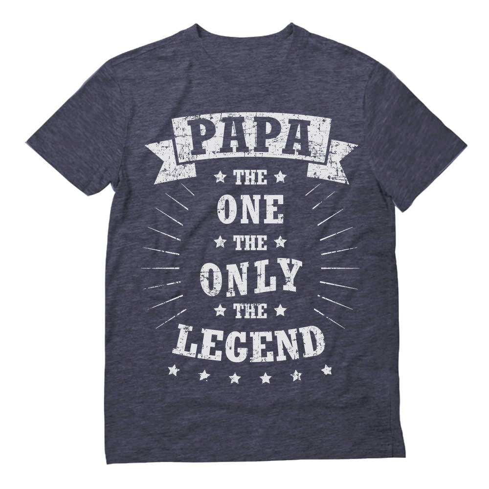 Papa The Man The Myth The Legend Gift for Fathers Day T-Shirt 