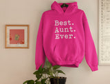 Thumbnail Best. Aunt. Ever. Sweatshirt Pink 4