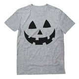 Thumbnail Halloween Pumpkin Face - Easy Costume Fun Smiling Head T-Shirt Gray 4