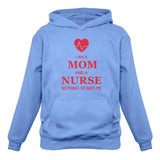 Thumbnail I Am A Mom And A Nurse Nothing Scares Me Women Hoodie California Blue 4