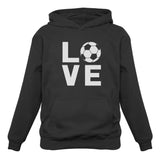 Love Soccer - Gift Idea for Soccer Fans Novelty Women Hoodie 