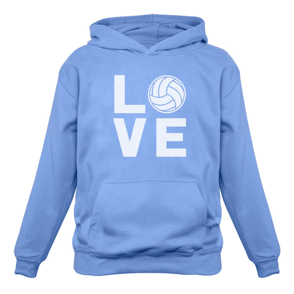 Tstars Love Volleyball Gifts for Fans Players Leggings Hoodies